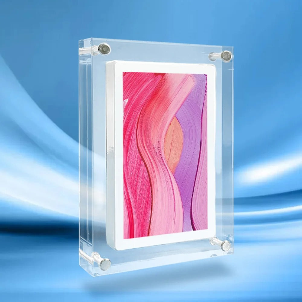 VelauraFrame™ – Rechargeable Acrylic Digital Photo Frame