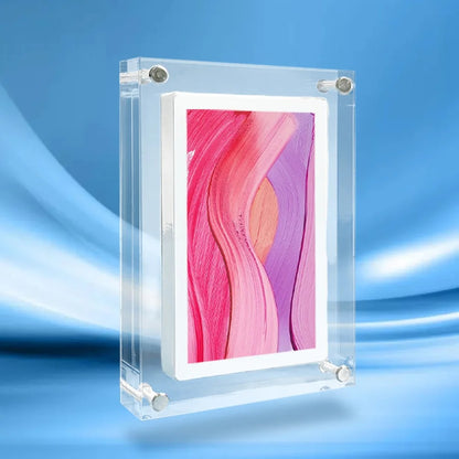 VelauraFrame™ – Rechargeable Acrylic Digital Photo Frame